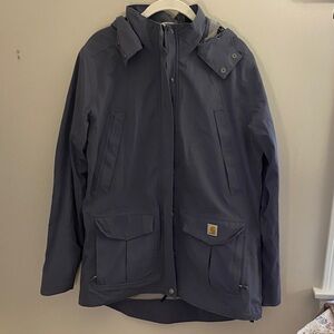Carhartt Women’s Storm Defender Heavyweight Rain Jacket, Sz M (8-10)